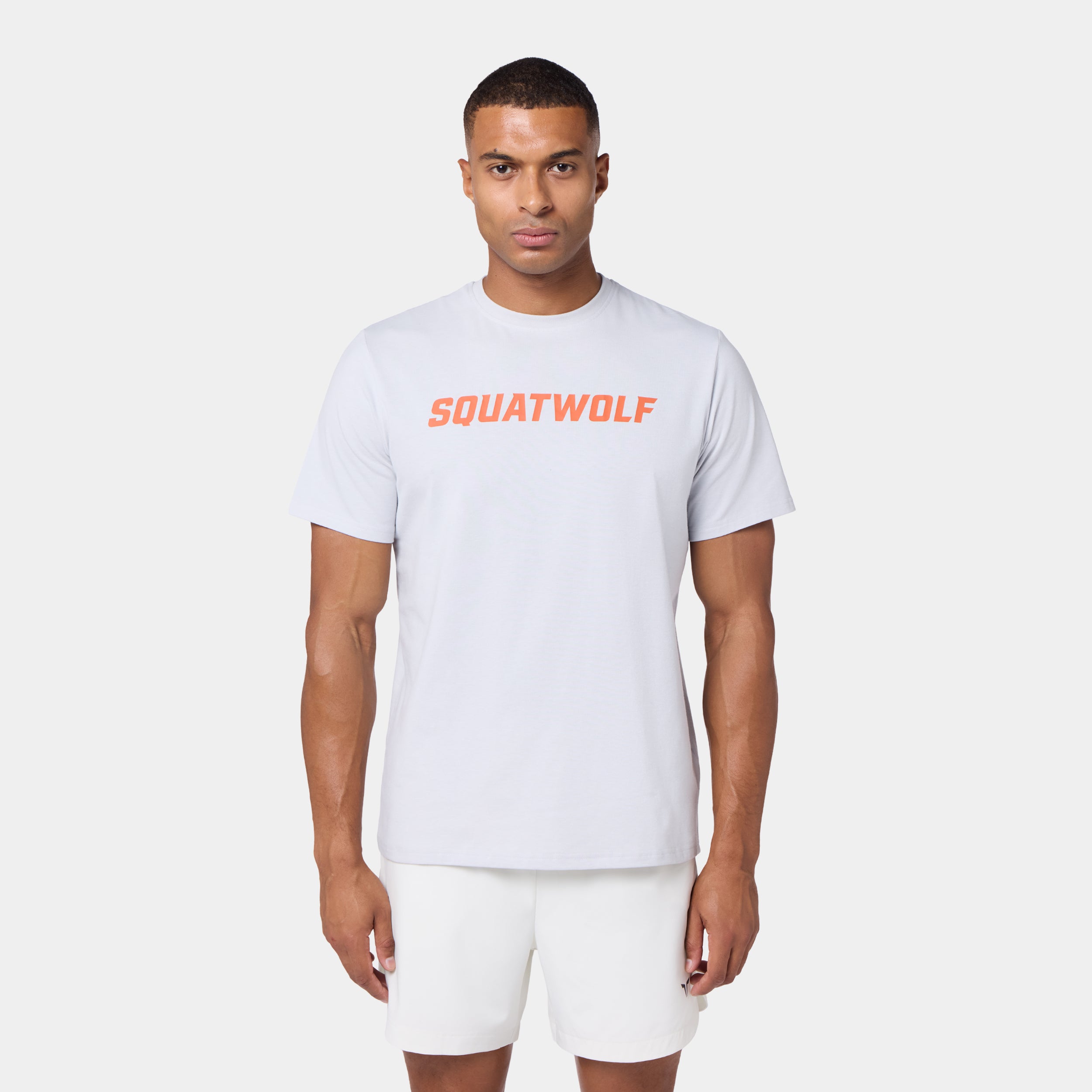 Wordmark Regular T-shirt - Oyster Mushroom Marl