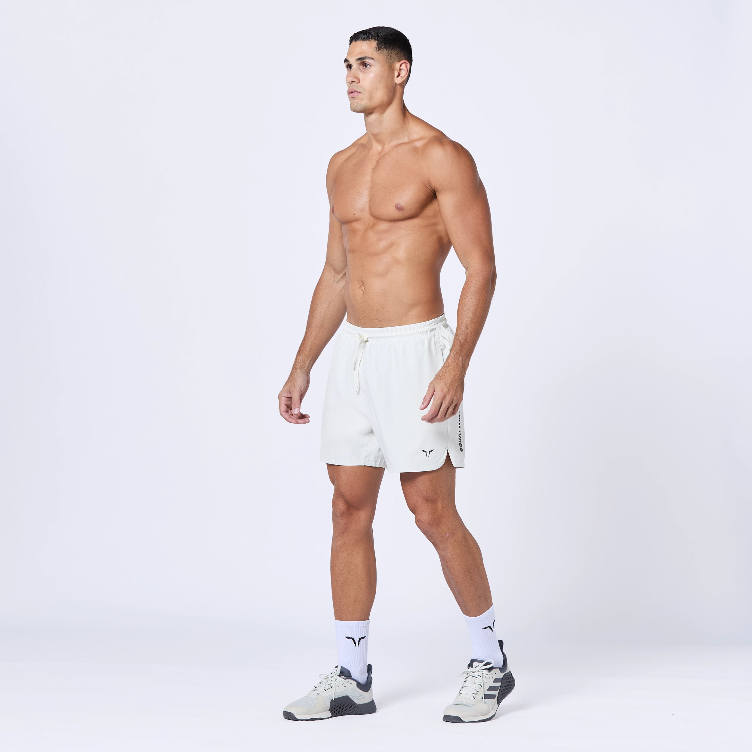 Foundation 5" Shorts - Pearl White