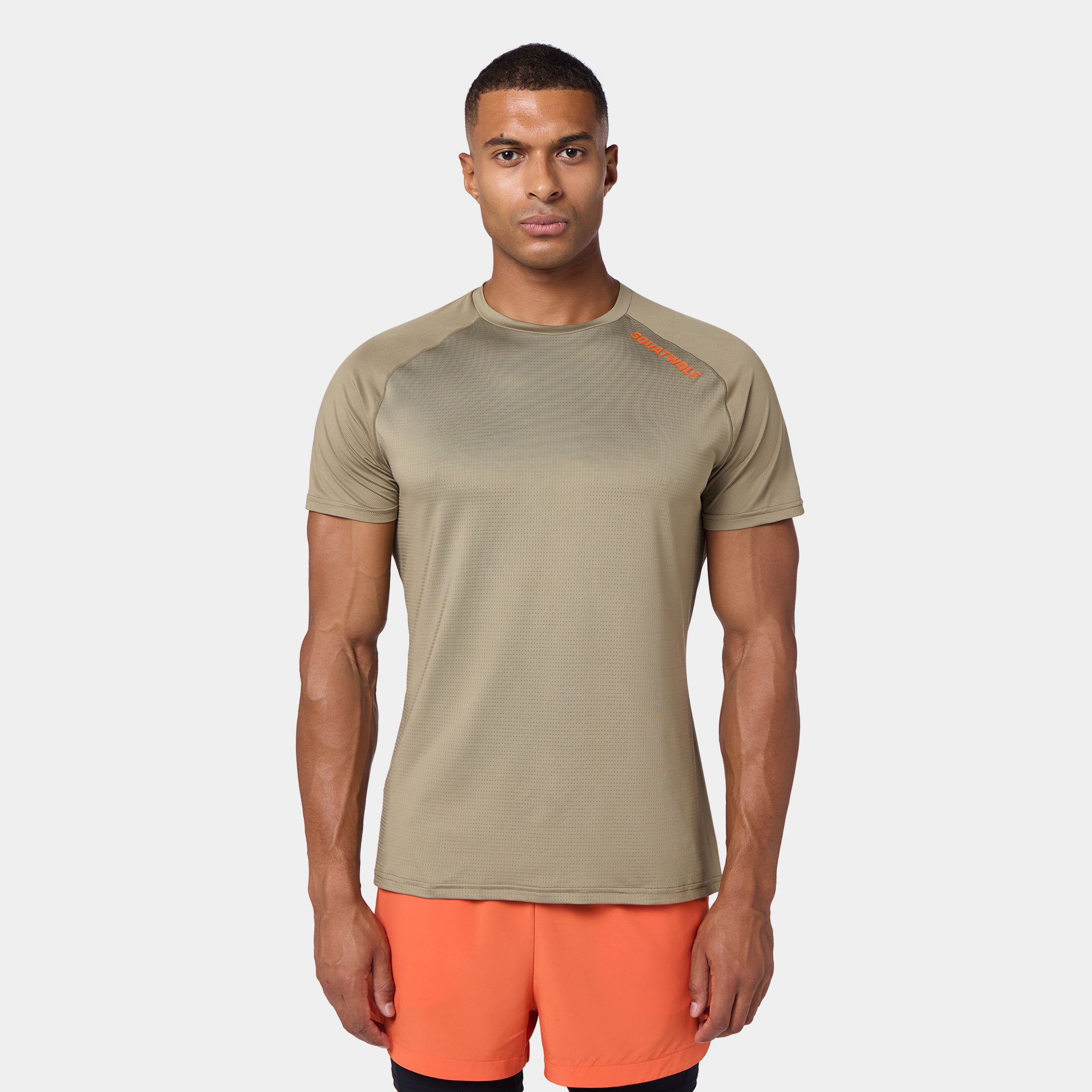 Mesh T-shirt - Covert Green