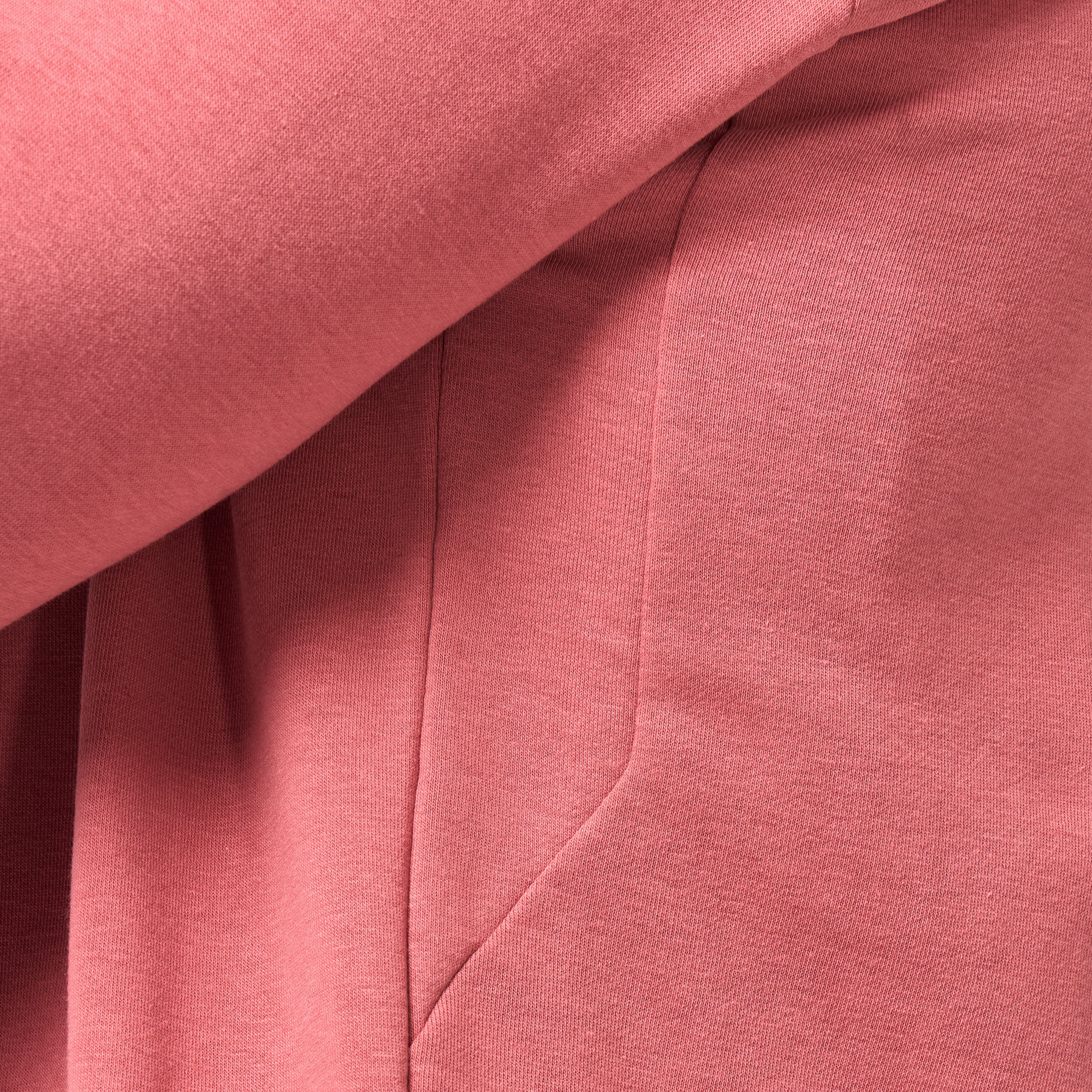 Essential Zipped Hoodie - Marsala