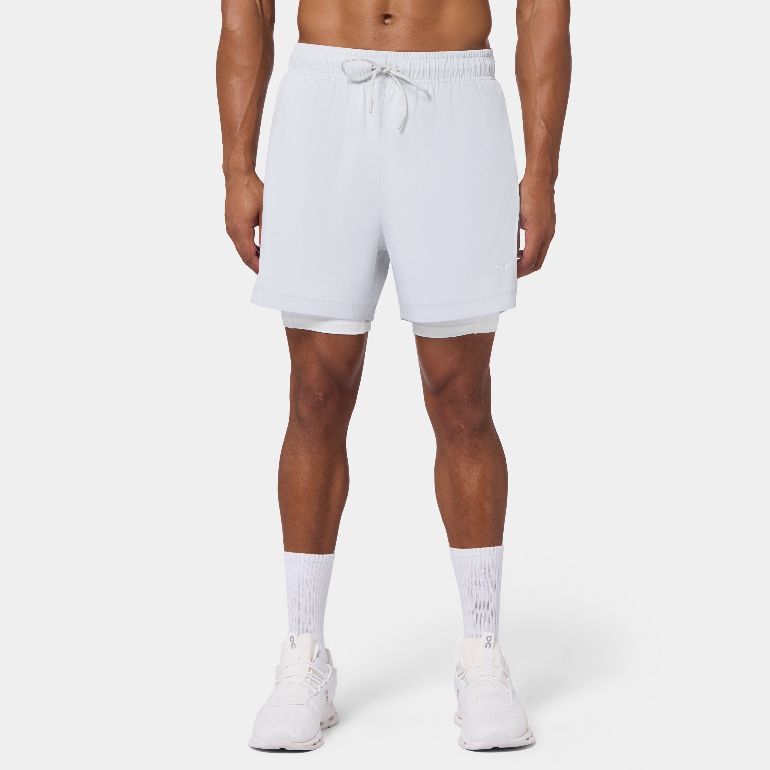 Limitless 2-In-1 7" Shorts - Oyster Mushroom