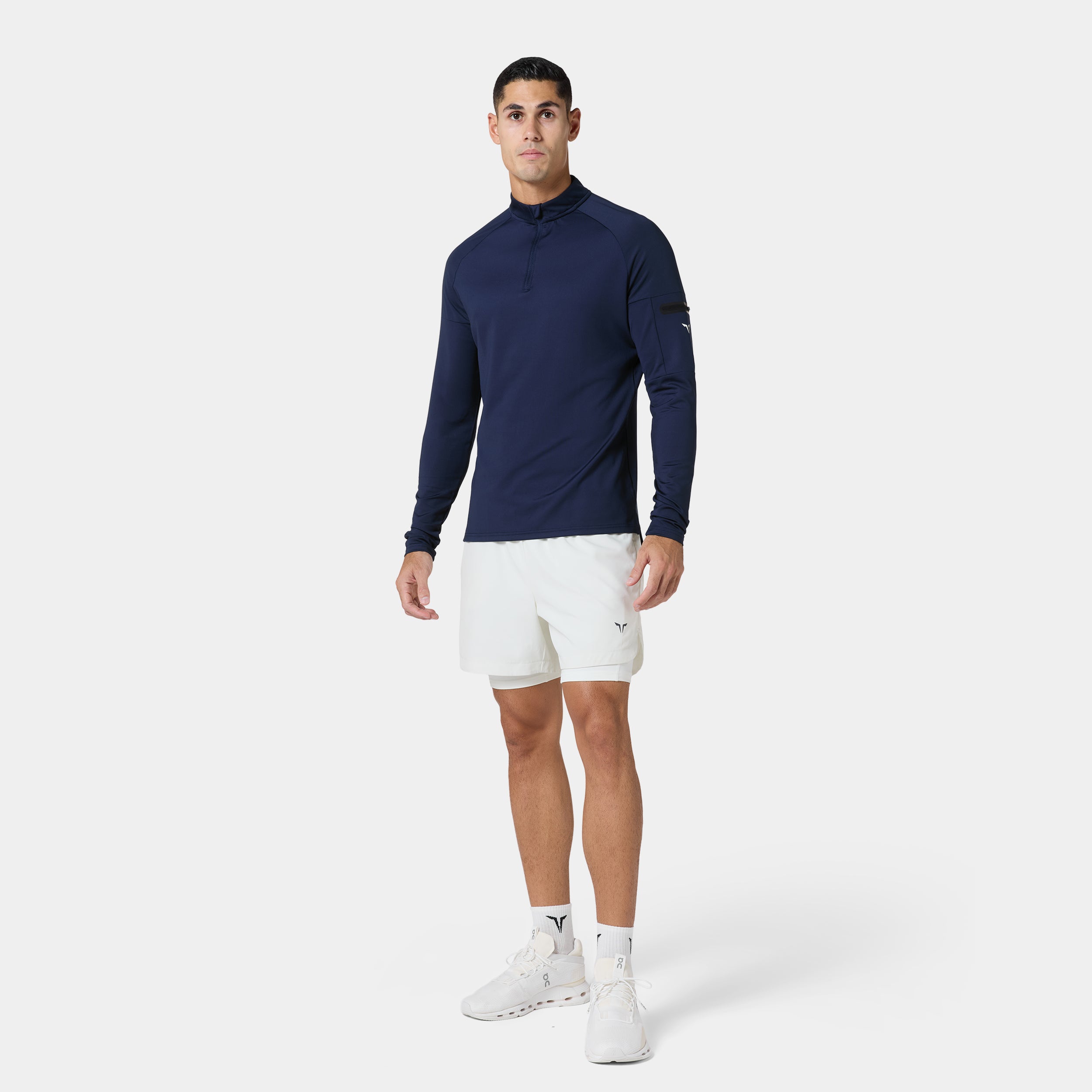 ACTDRY® Alpha Long Sleeves Quarter Zip - Navy