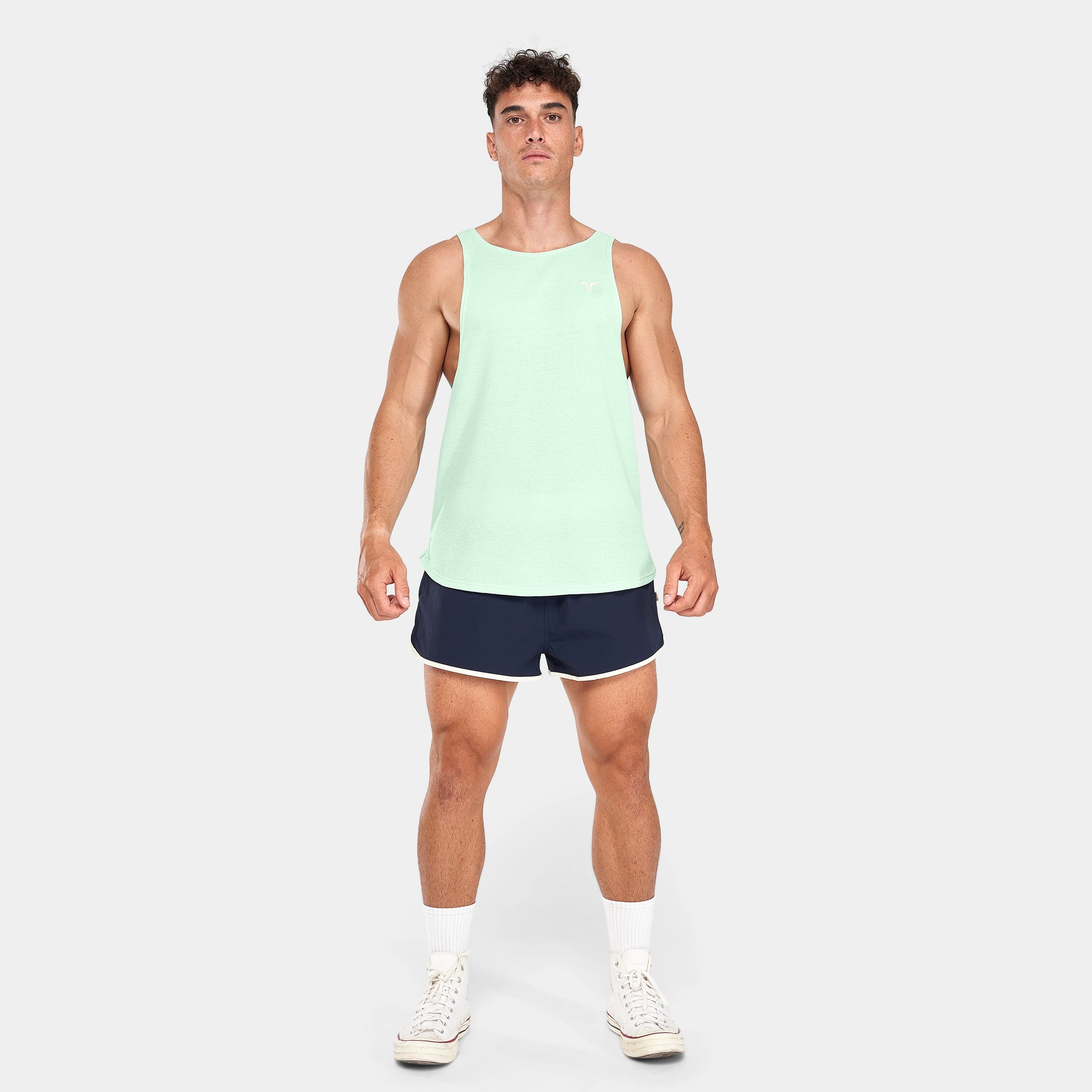 Golden Era OG Gym Tank - Aqua Foam