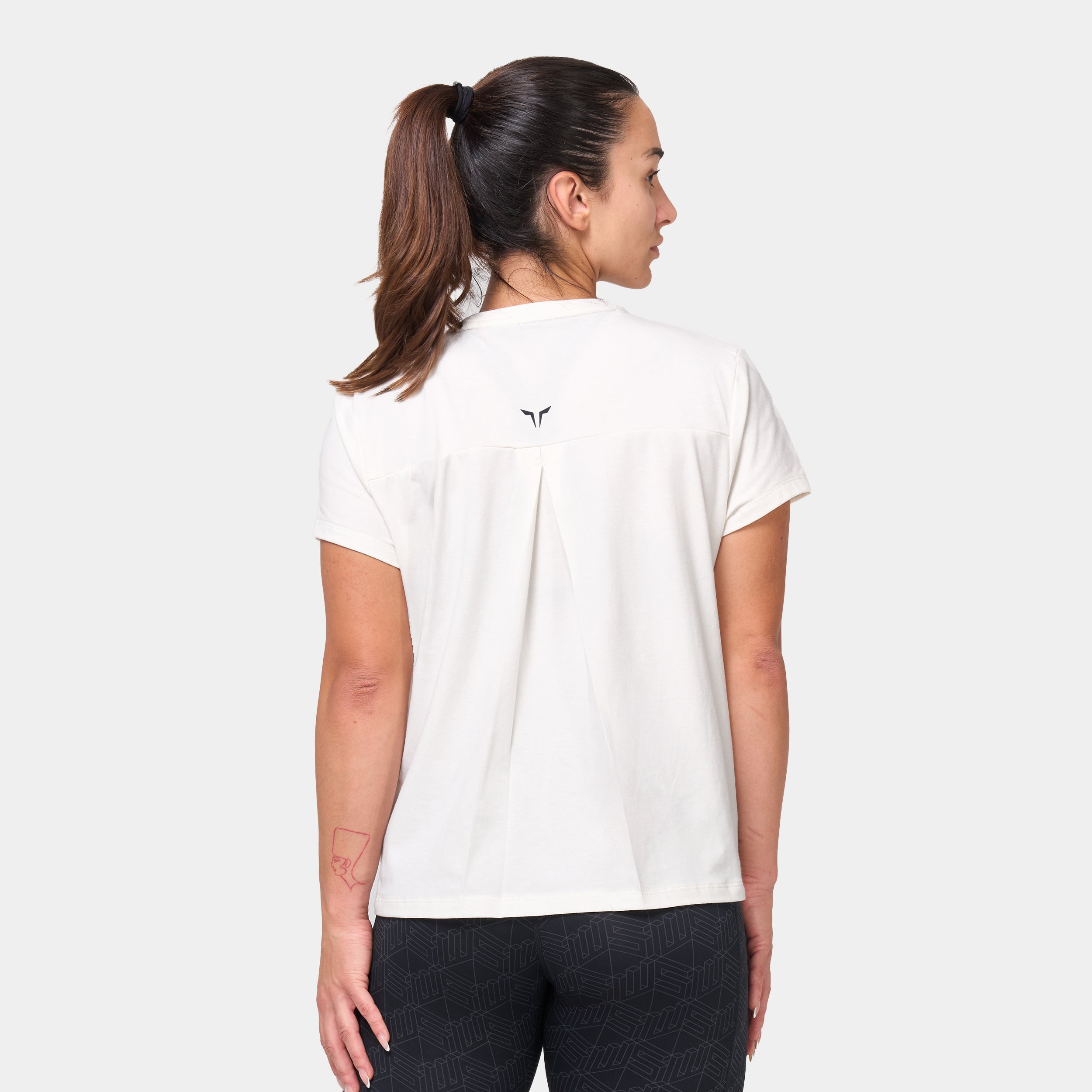 Vented T-shirt - Pearl White