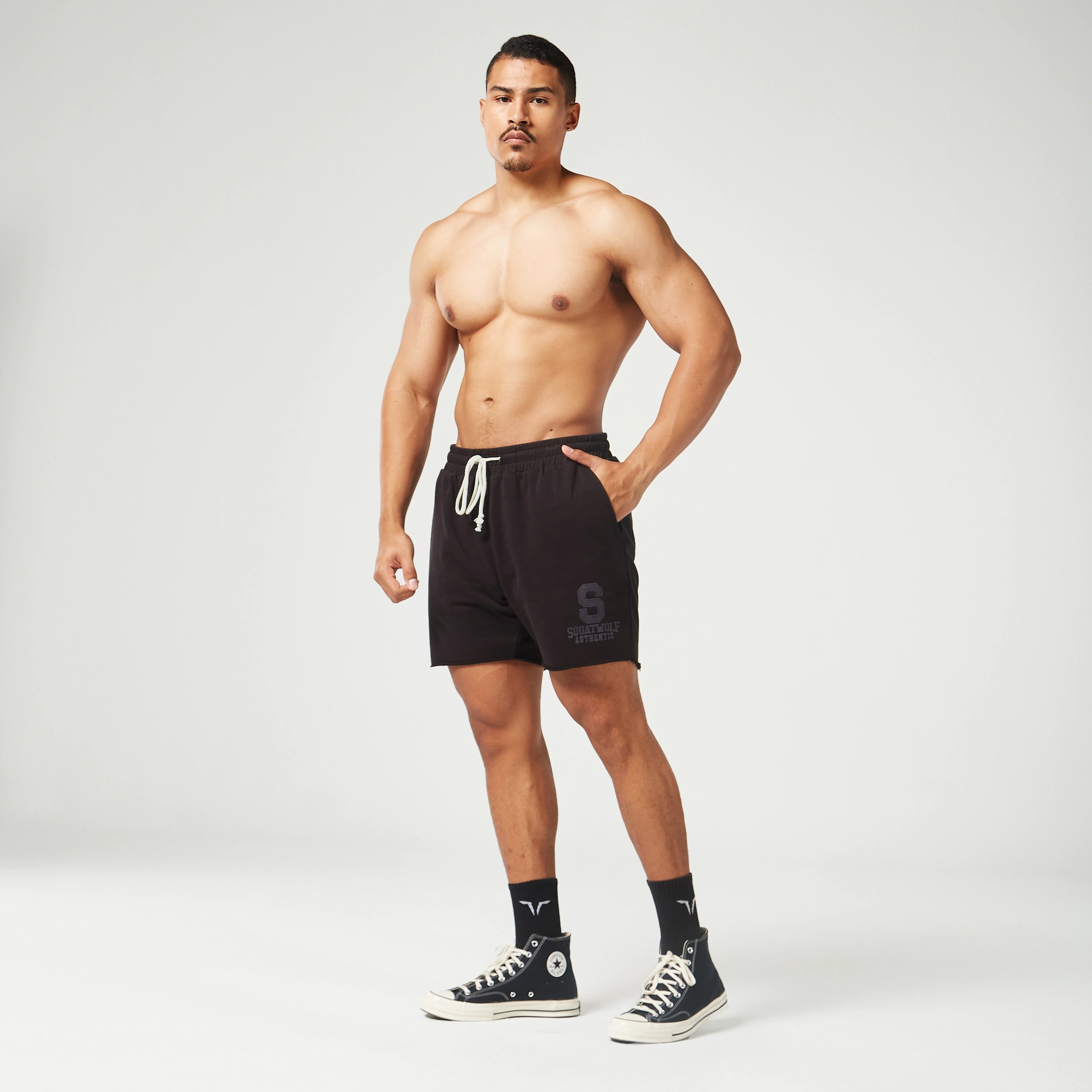 Golden Era Authentic 2-in-1 5" Shorts - Black