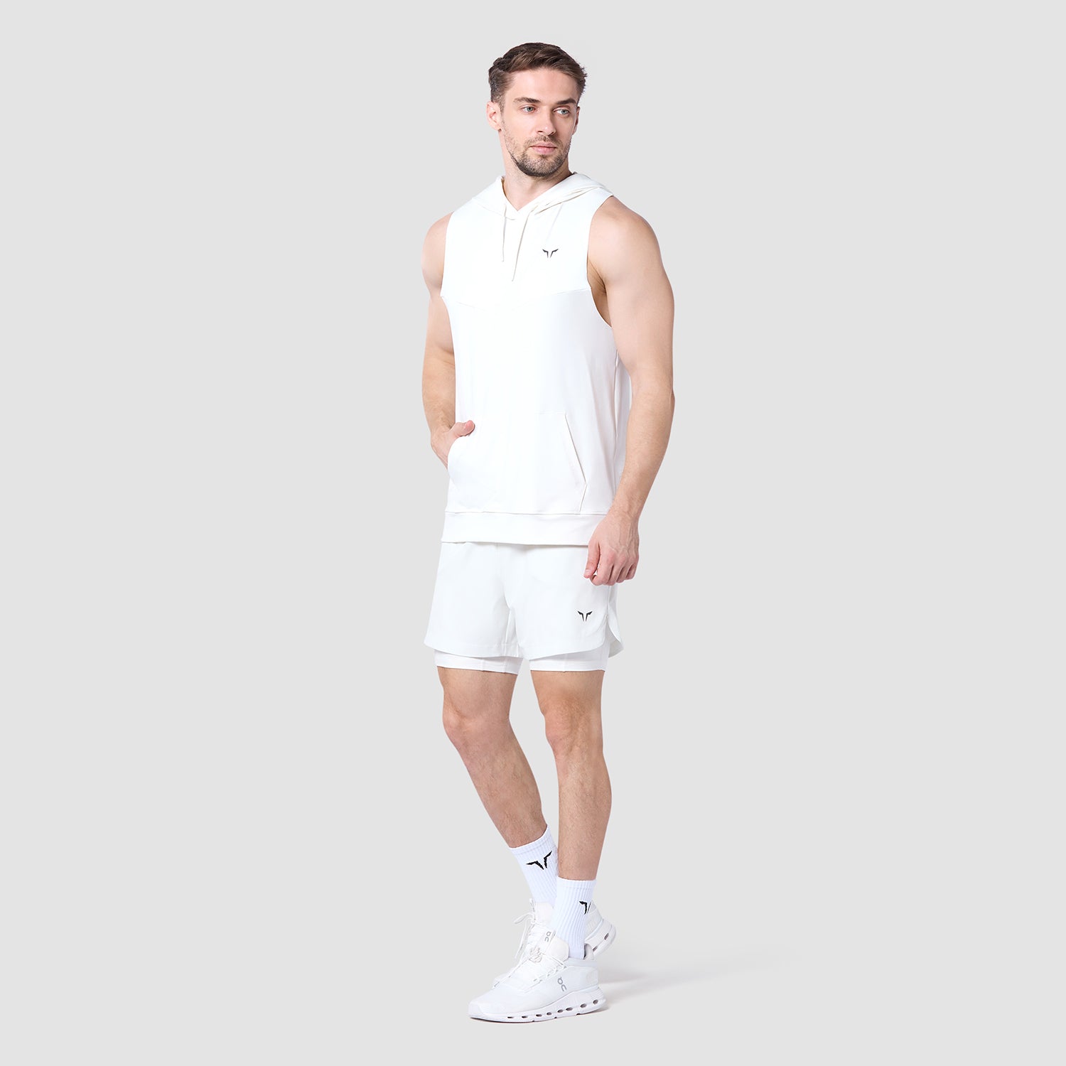 Limitless 2-In-1 7" Shorts - Pearl White 1.0