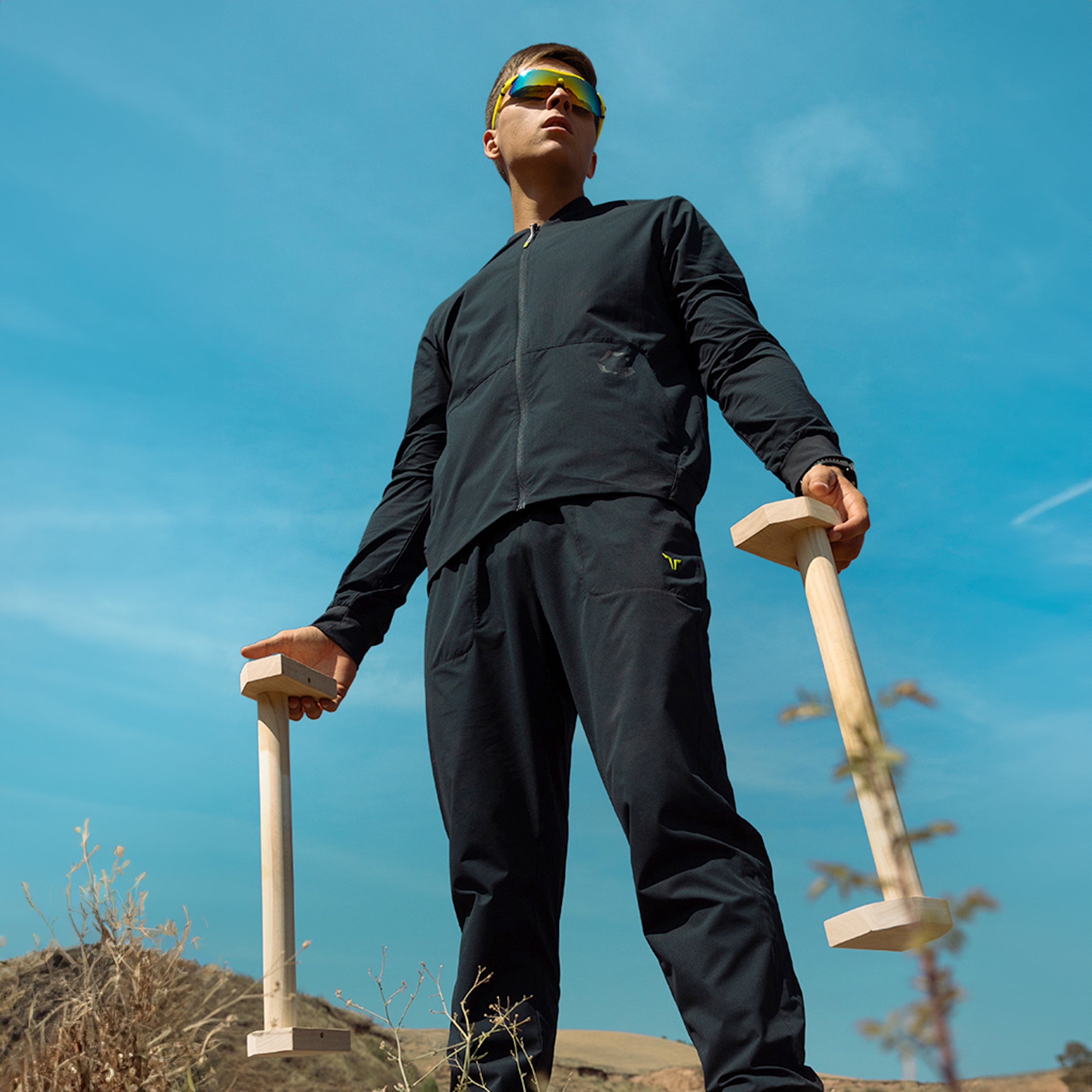 Neotech Woven Hybrid Jacket - Black