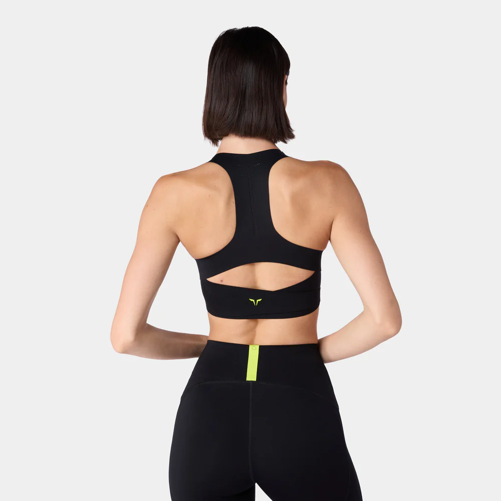 Neotech Square Neck Bra - Black