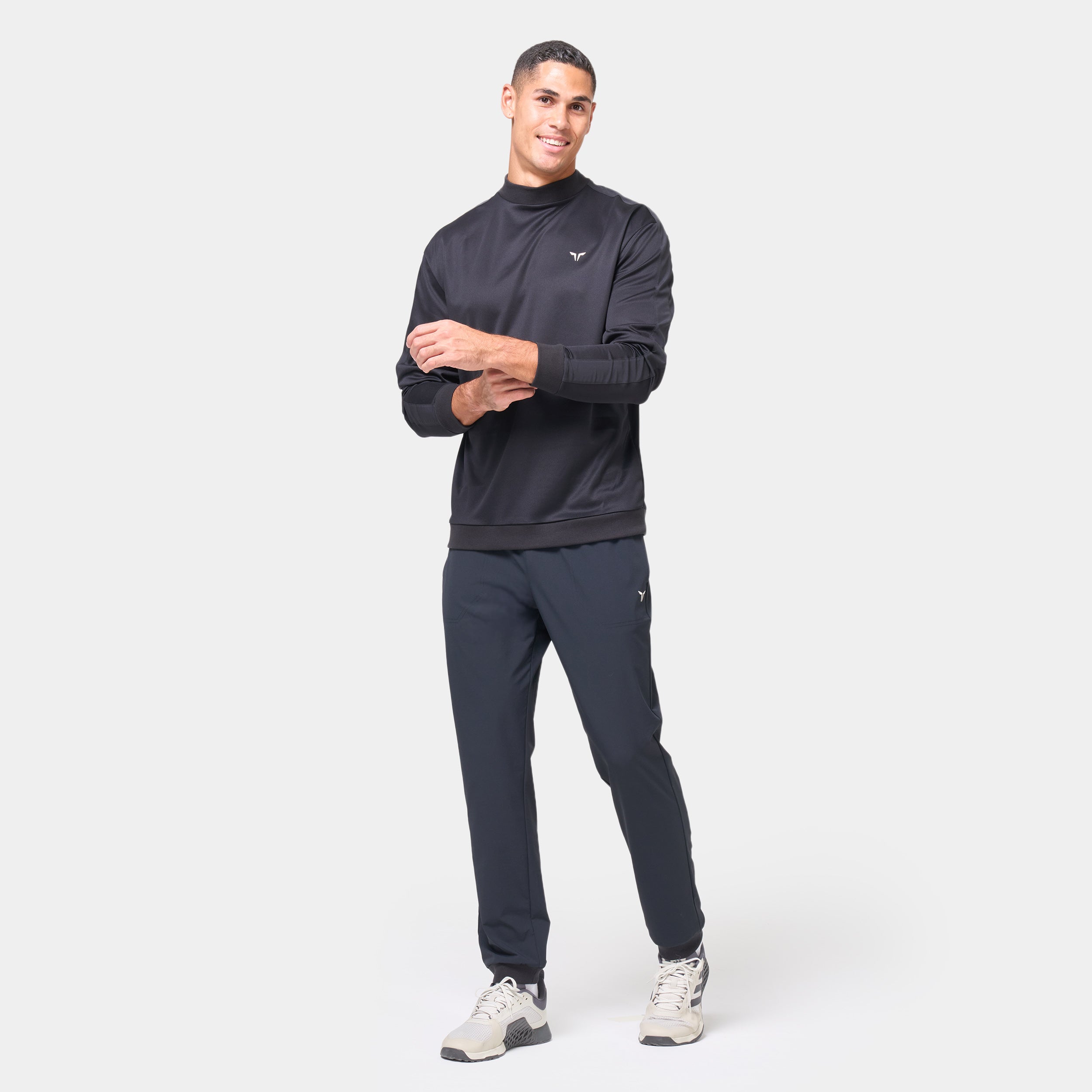 Woven Hybrid Pants - Black