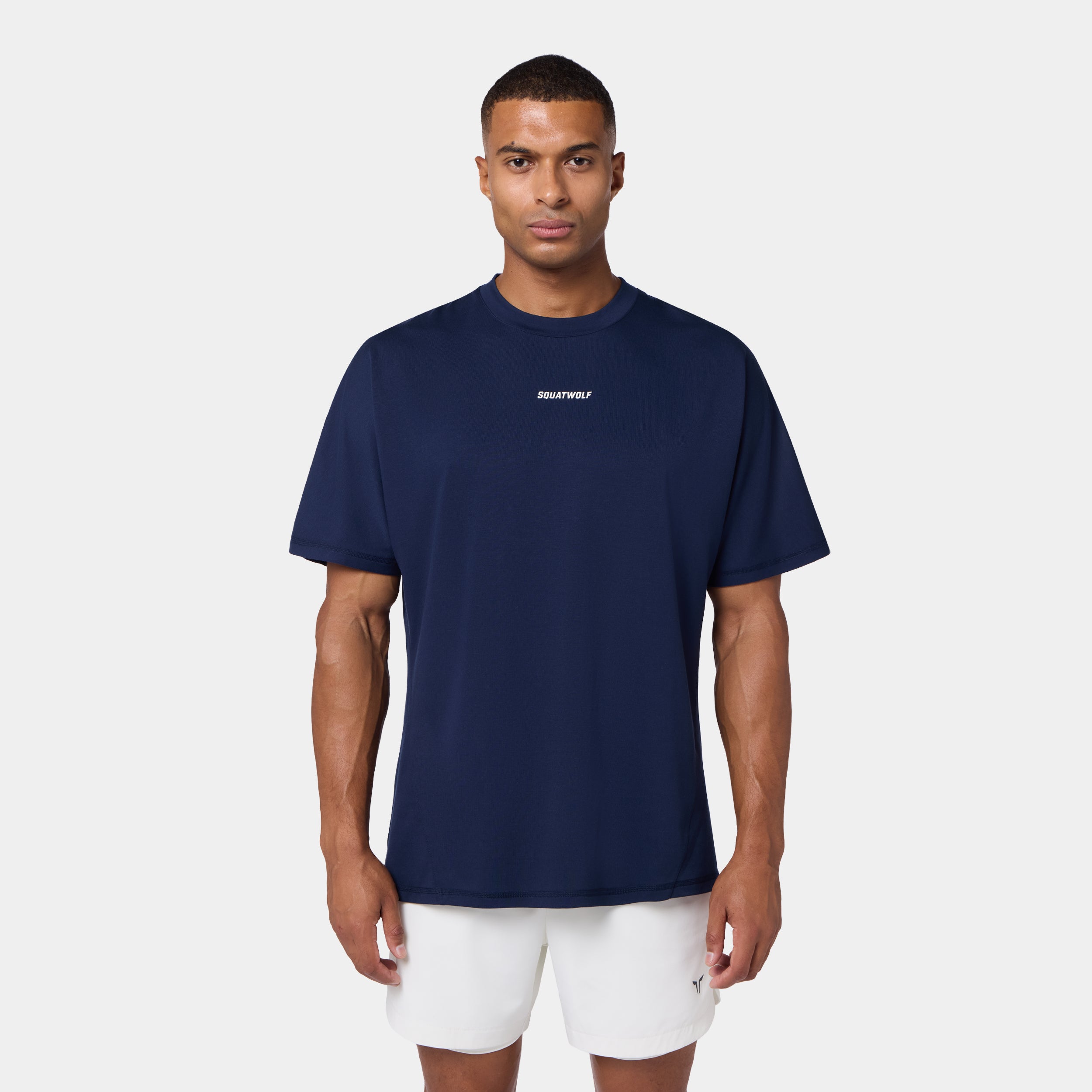 Oversized Pump Cover T-shirt - Navy
