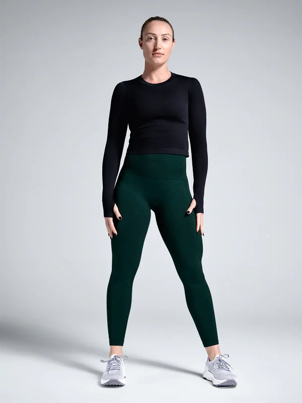 POWER CROP Long Sleeve Top